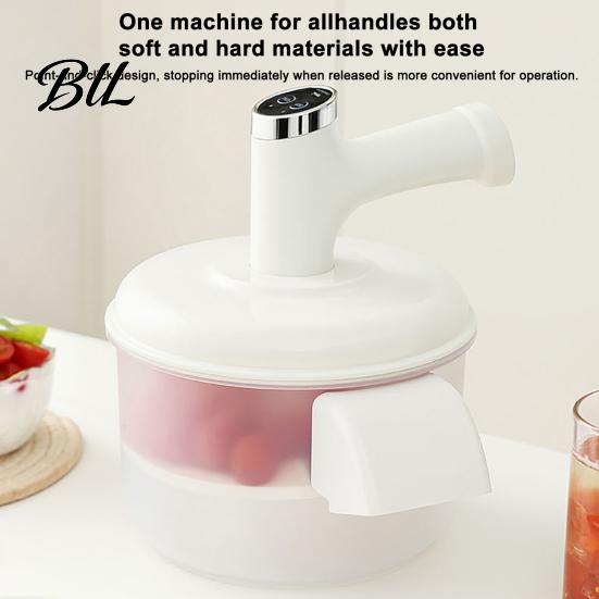 Stainless Steel Peeling Tool Automatic Electric Fruit Vegetable Peeler, Compact Kitchen Tool, Multifunction Cooking Portable One-Click Operation Food