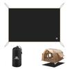 GOGlamping Ground Sheet Tent Sheet Square Палатка Простыня для туристической купольной палатки Простыня для отдыха Водонепроницаемый легкий 420D Компактный шестиугольный напольный коврик Брезент