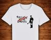 Banksy Follow Your Dreams Cancelled Art / T Shirt Unique Design Street Wear Art Urban Graphic Tees Top