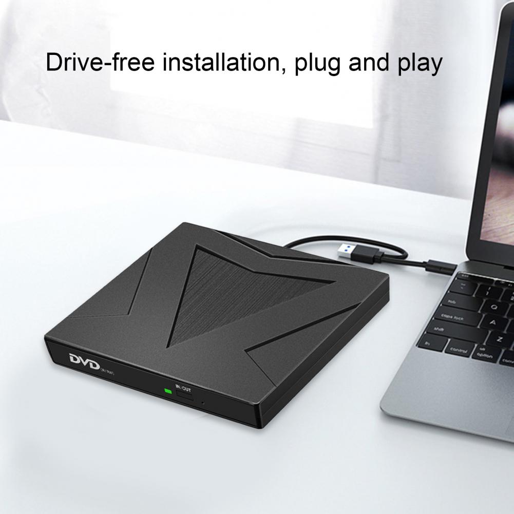 Профессиональный DVD-рекордер Plug-Play без привода Внешний DVD-RW CD-RW DVD-диск Чтение Запись