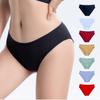 Mid-waist Plus Size Panties for Women Briefs Cotton Underwear