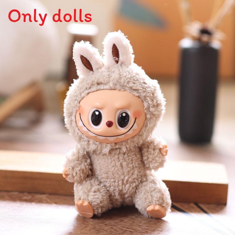Face Pvc Cute Doll Pendant Plush Toy With Short Plush For Children