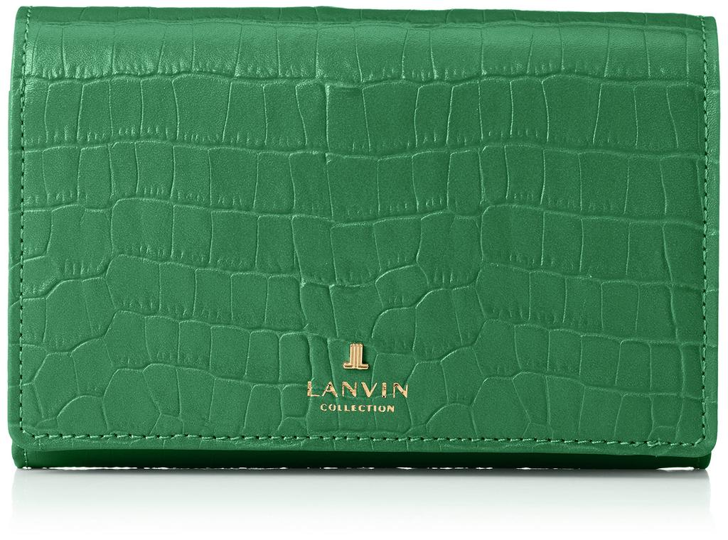 Lanvin Collection La Mer Purse Bifold Wallet 65-6713 Green