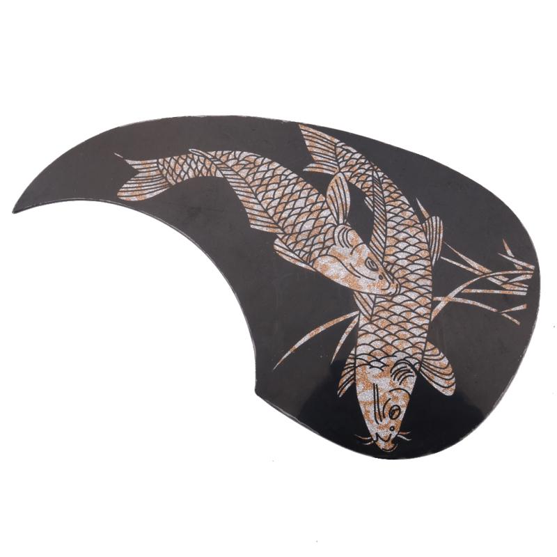 Профессиональная 41-дюймовая накладка для народной гитары Самоклеящаяся наклейка для защиты отмычек из ПВХ Каплевидная накладка