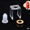 3Pcs/Set Silicone Lipstick Mold Aluminum Ring Mould Holder Diy Crafts Tools Easy Beauty Lipstick Kits
