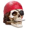 [R7046] - Фигурка в пластиковой коробке «Череп» корсар-пират - 13x13x12 см