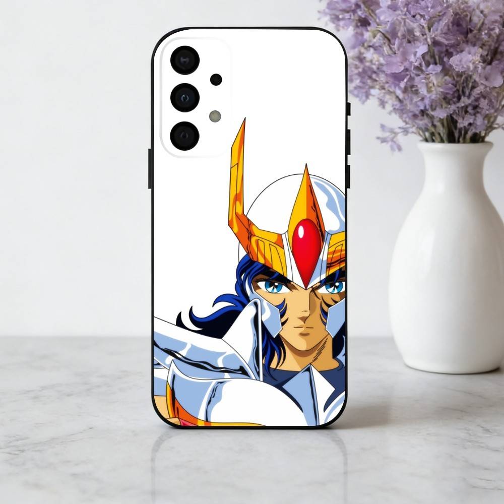Anime S-Saint-T S-Seiya-A phone Case For Samsung Galaxy A73,A72,A71,A70,A53,A52,A51,Others Soft Black Shell
