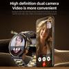 Умные часы 5G Wifi DDR4 6+128G GPS SIM-карта Умные часы 4G телефон часы 1,5-дюймовый AMOLED двойная камера 6G+128G память