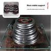 Stainless Steel Frameless Aquarium Glass Cover Clip 8PCS Rustprevent Corrosion Proof Lid Clamps for Fishtanks Security