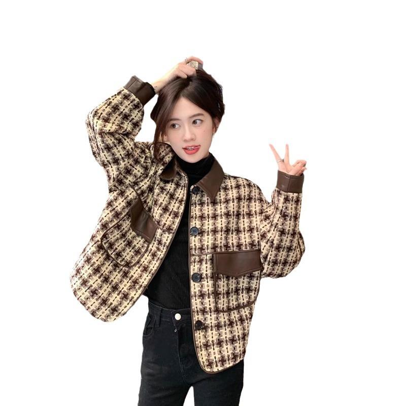 Куртка Xiaoxiangfeng Qiandongge женская осенне-зимняя дизайнерская куртка sense nicknames chic top 2024 новая модель