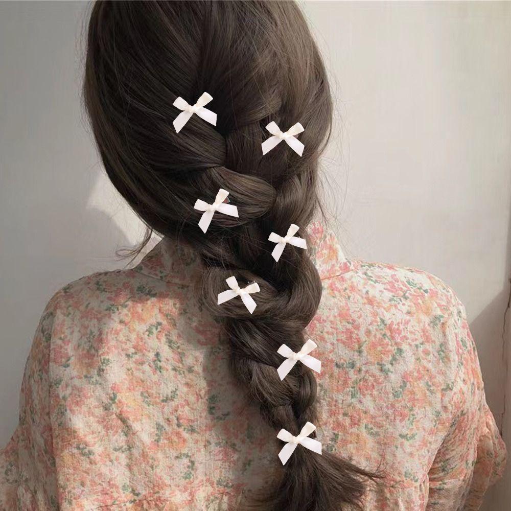 1 шт., заколки для волос с бантиком в виде феи, заколка с милой лентой, заколка с милым бантом для девочек