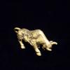 Brass Lucky Bullfighting Statue Home Decoration Ornaments Copper Animal Miniature Figurine Bring Wealth Office Desk Decor Crafts