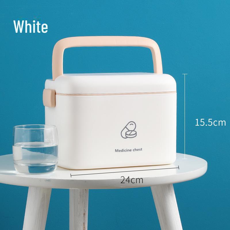 Большая переносная аптечка: Семейный набор с многофункциональным хранилищем для экстренных случаев и домашнего использования