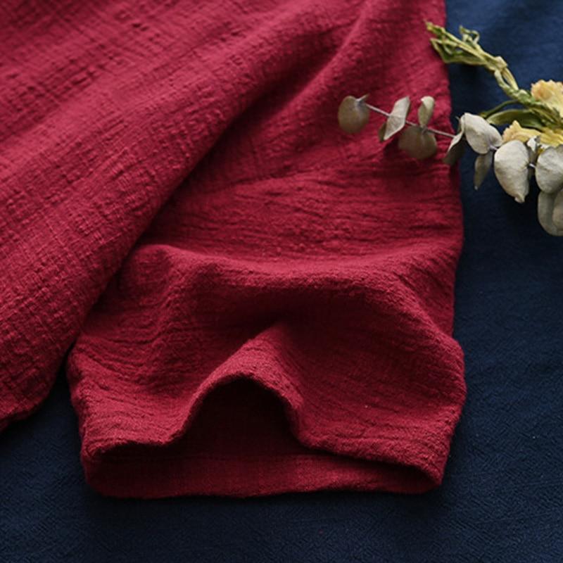 Женские винтажные хлопковые льняные футболки однотонные нерегулярные летние с круглым вырезом простые универсальные топы с короткими рукавами