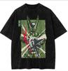 Perfect Cell Vintage T-Shirt Anime Villain Graphic Tee Retro Manga Shirt