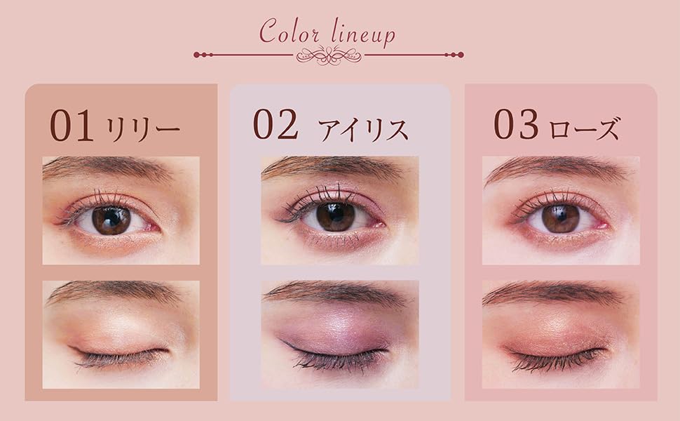 MilleFee Lady Flower Palette Complete Box Multi Palette Eye Shadow Cheek Highlight MilleFee Cosmetics