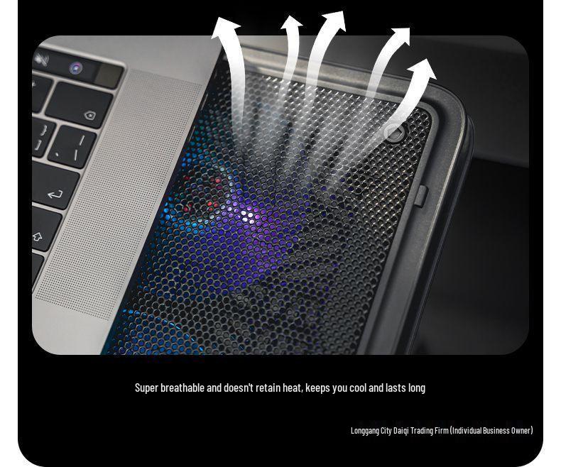 2025 Охлаждающая подставка для игрового ноутбука с воздушным охлаждением для компьютеров 15,6"-16"