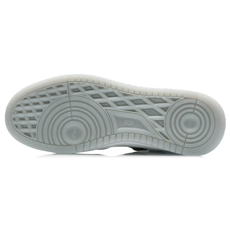 Li Ning Mici Pro удобные универсальные теплые нескользящие низкие кроссовки для скейтбординга мужские кроссовки белые серые AGCR313-5