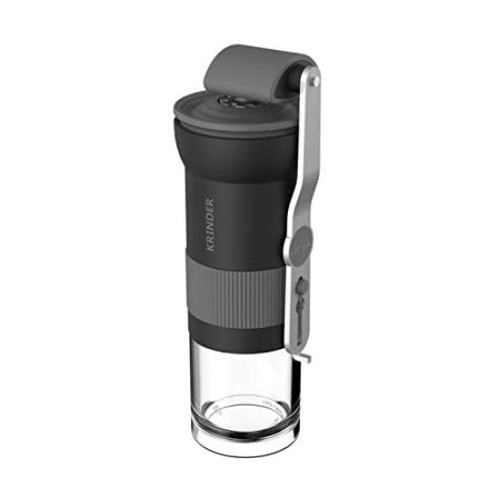 Кофемолка Cafflano, Портативная кофемолка, Наружная, Очень тонкий помол для эспрессо, Сделано в Италии, Металлическое коническое лезвие, Компактная, Высокая производительность, Кофе