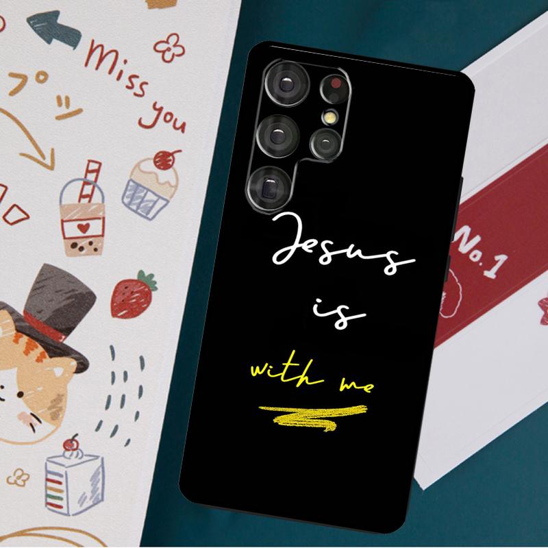 Вера христианский религиозный Иисус чехол для Samsung Galaxy S23 S20 FE S21 FE S22 Ultra Note 20 S8 S9 S10 Note 10 Plus задняя крышка
