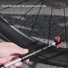 Мощный ручной насос для велосипеда 130 PSI, Накачиватель шин для велосипедных шин, Легкая металлическая конструкция