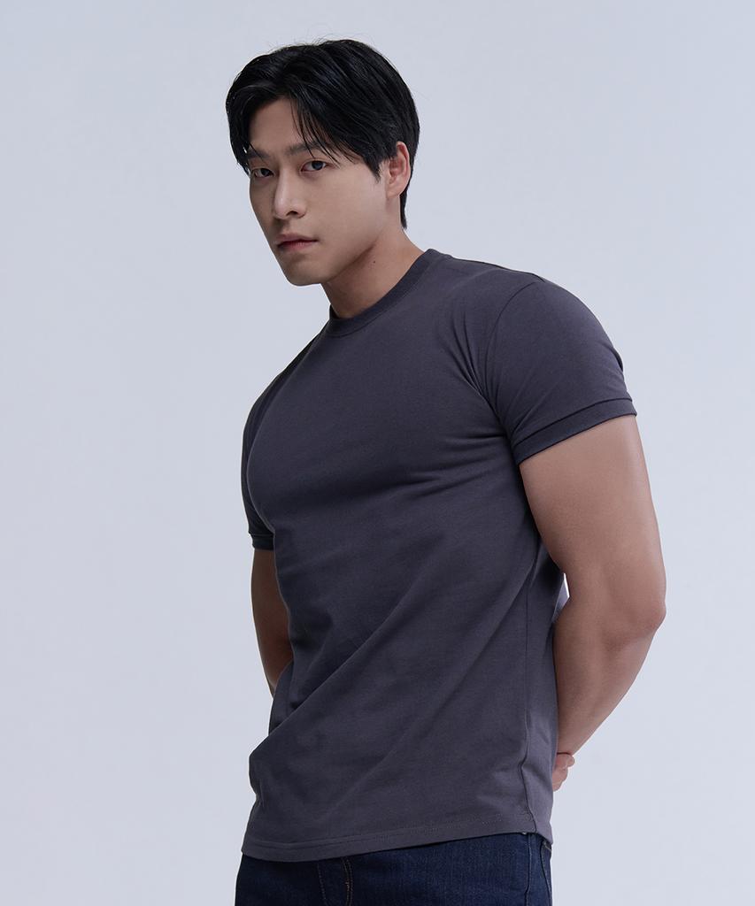 NINEZ [2Pack] Signature Cotton Slim Fit T-Shirt (3 Colors)