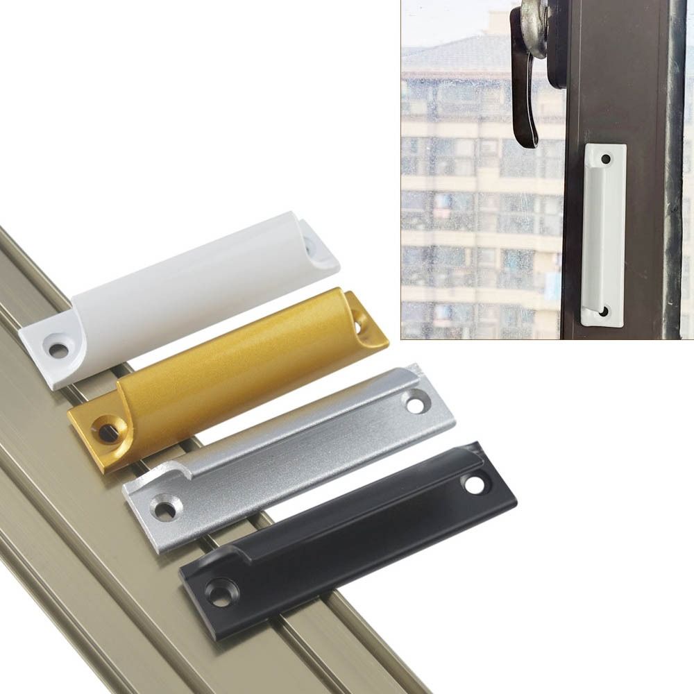 Ручка для раздвижной двери из алюминиевого цинкового сплава, современная дверная ручка для балкона