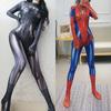 Женский черный комбинезон для косплея MJ: Крутой костюм для ролевых игр в Человека-паука для взрослых