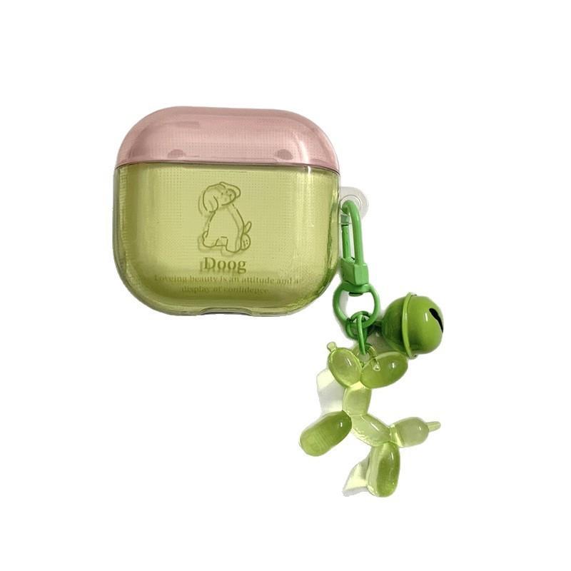 Matcha line puppy for AirPods 1 generation protective case second generation 1 generation pro1 apple bluetooth headset soft case