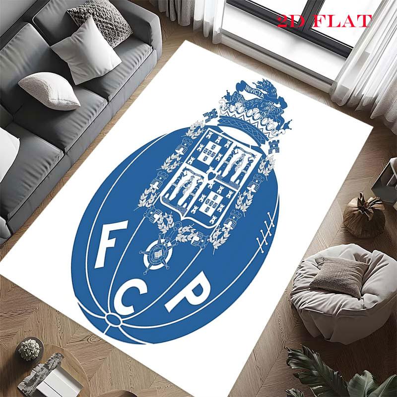 Porto club Carpet Rug for Living Room Bedroom Home Sofa Decoration,Kids play Nonslip Floor Mat