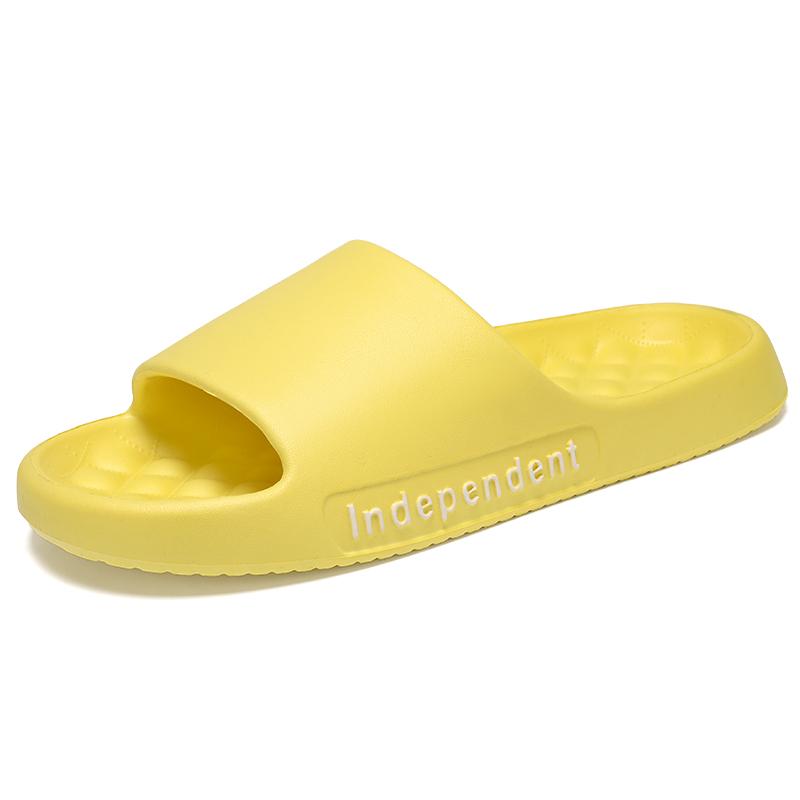 Модные новые летние сандалии для мужчин и женщин, мягкая подошва, удобные и легкие, для отдыха на пляже, семейные тапочки для ванной