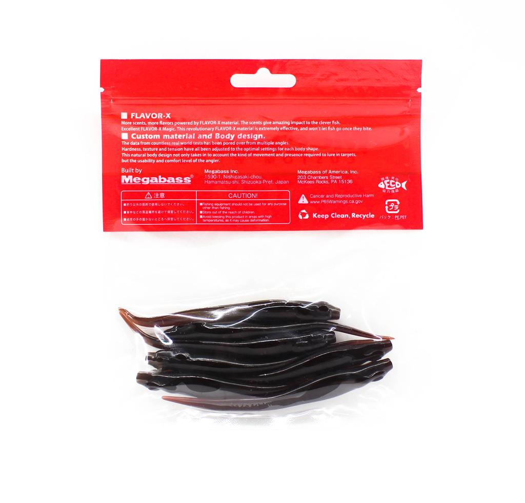 Megabass Soft Lure Hazedong 4 Inches Scuppernong (0602)