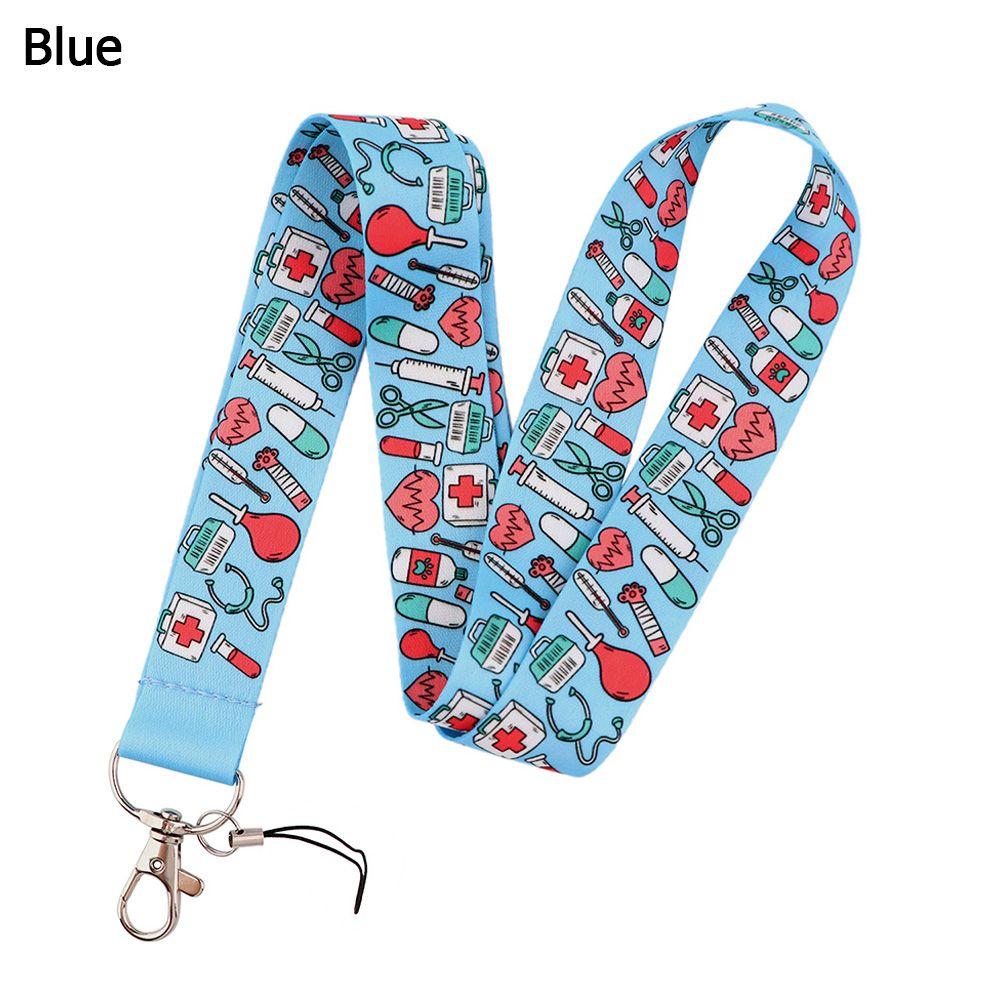 Держатель для мобильного телефона, брелок для ключей, шейные ремни, шнурок для медсестры, брелок для ключей, чехол для удостоверения личности врача, медицинские аксессуары
