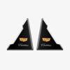 2pcs Car Door Corner Cover Protector Badge for Cadillac Escalade CTS ATS SRX HJ5 Deville BLS XT4 XT5 XT6 STS XTS SLR XLR CT4 CT5 CT6