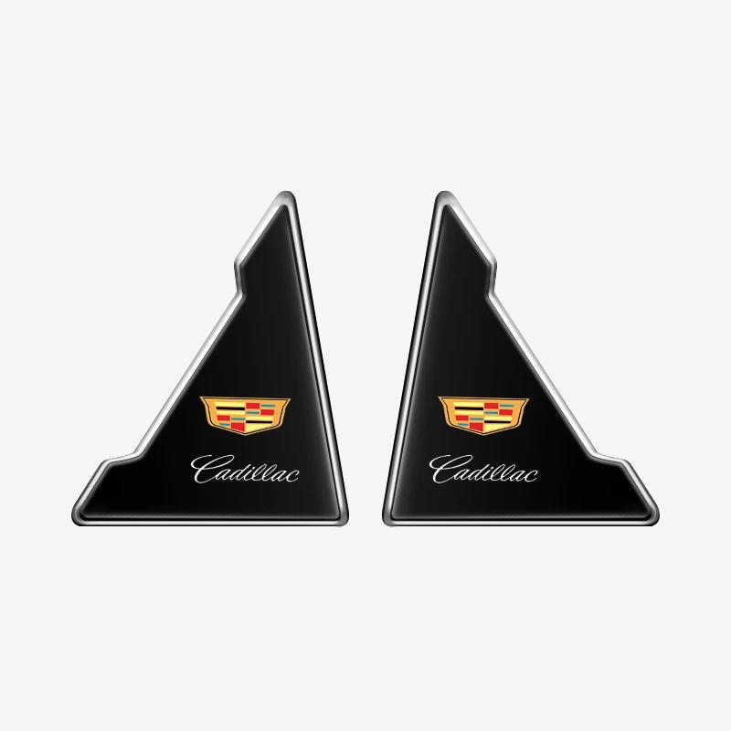 2pcs Car Door Corner Cover Protector Badge for Cadillac Escalade CTS ATS SRX HJ5 Deville BLS XT4 XT5 XT6 STS XTS SLR XLR CT4 CT5 CT6