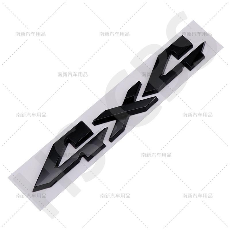 3D 4X4 4 x 4 Rear Trunk Emblem Tailgate Logo Car Hood Fender Nameplate Decal Badge Sticker For Jeep Dodge Off Road Car Styling AMP1