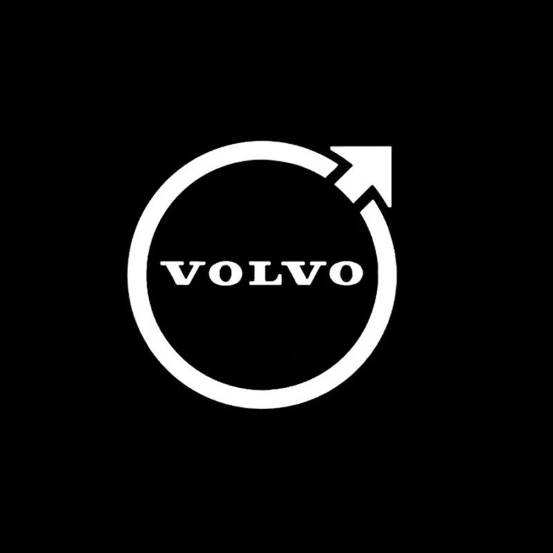 2pcs Car LED Door Welcome Light For Volvo Accessories XC40 XC60 XC90 S60 S90 V40 V60 V90 Projector Logo Ghost Shadow Light Auto