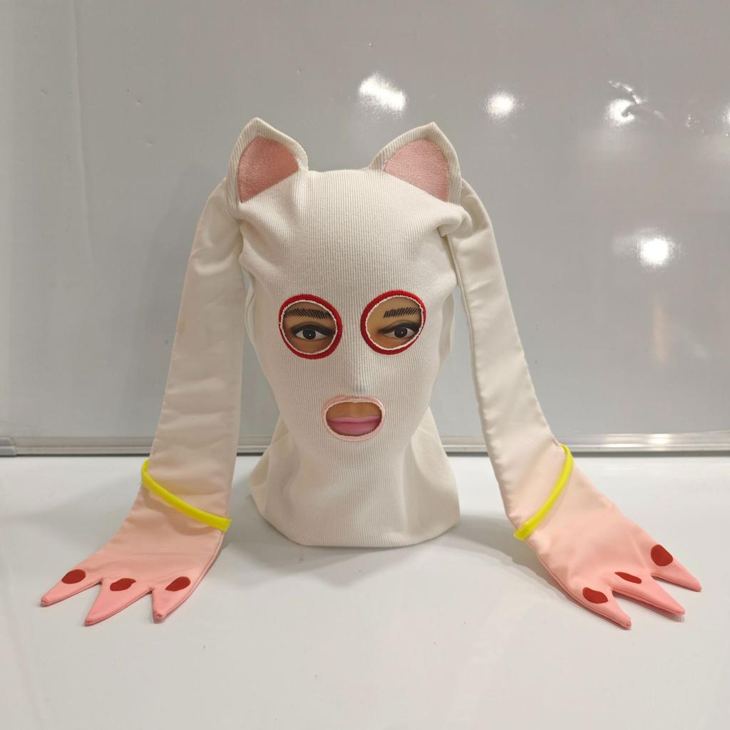 New Hatsune Miku kidnapper hood game two-dimensional hat cosplay community mask miku mask