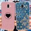 Чехол для Samsung Galaxy J6 Plus Samsung J6 2018 J 6 J6Plus J610F J600F Элегантная Печать Мягкий Силикон ТПУ Прозрачная Задняя Крышка Телефона
