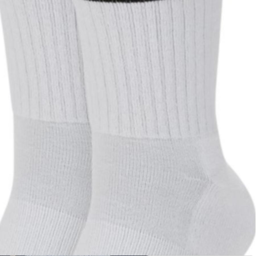 Nike Высокие носки до колена, унисекс, 2 шт., белые, SK0205-100