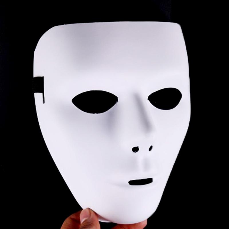 Хэллоуин Крутая ПВХ Маска Камен Райдер Призрак Танец Хип-Хоп Маска Белые Ночные Огни Маска