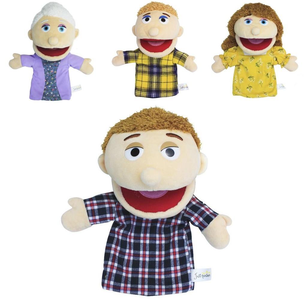 Soft And Durable Open Mouth Plush Doll Hand Puppet For Fun And Learning