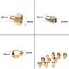 1Pcs 3/8" 1/4" M14 M18 M22 Thread Hose Connector Transitional Joints  for High Pressure Washer Torch