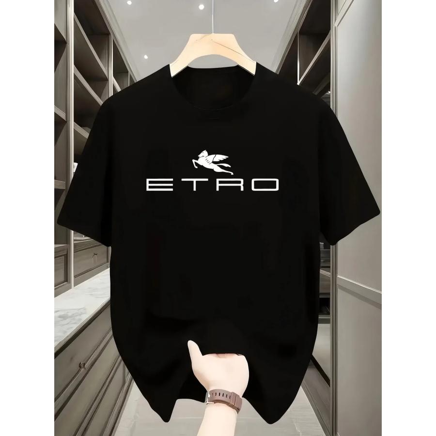 T-shirt Sports Printing Fashionable Men's Sports Summer Harajuku Casual Short Sleeve O Neck