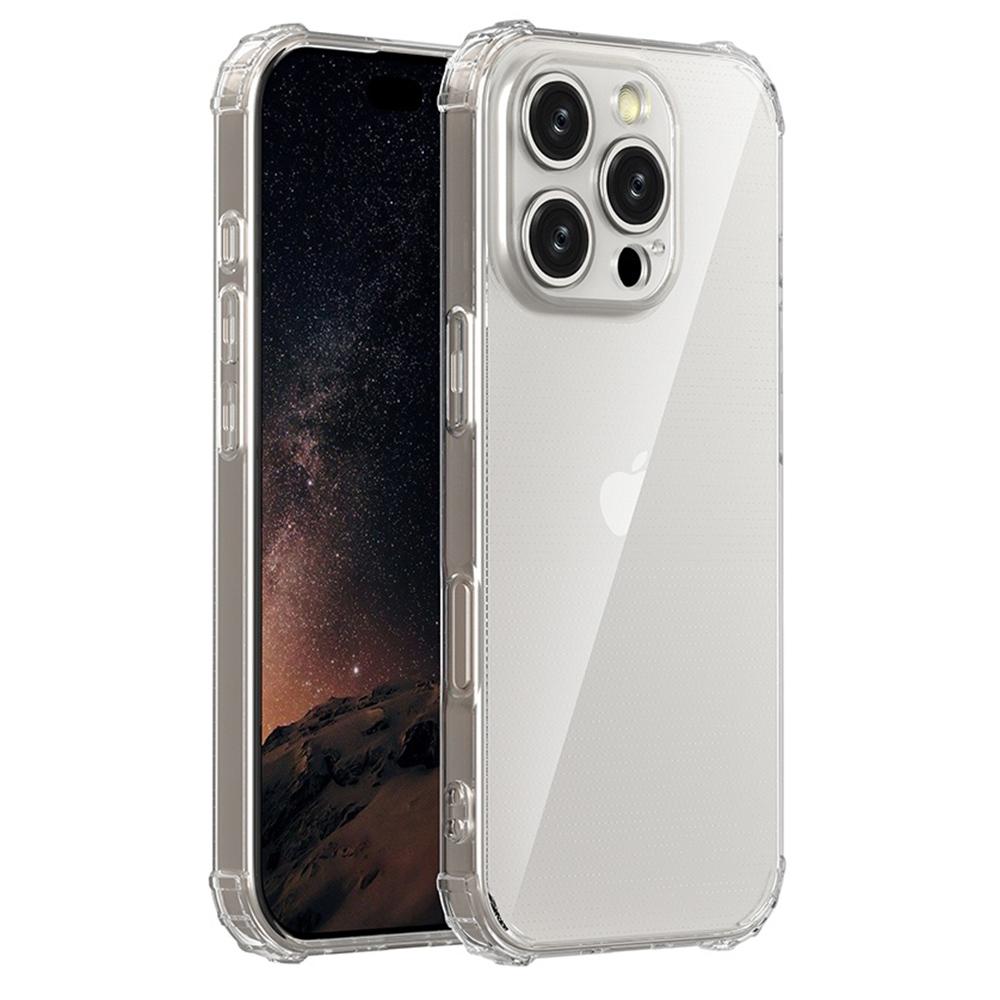 Прозрачный чехол для iPhone 16 Pro, износостойкий, устойчивый к царапинам, чехол для мобильного телефона