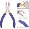 Coil Winding Tool Jewelry Pliers Rustproof Bail Making Pliers  Bendable Copper Wire