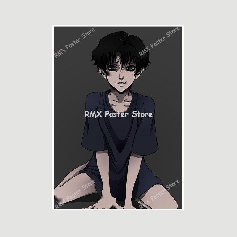 Белая бумага аниме Killing Stalking плакат манга персонаж живопись картина настенные художественные принты украшение для гостиной домашний декор