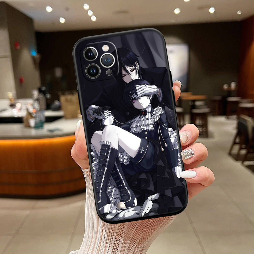 Black Butler Phone Case for Xiaomi Poco C40 C51 C50 C55 C65 C71 C75 C85 F8 F7 F6 F5 F3 F2 X7 X6 X4 X3 M7 M6 M5 M4 M3 M2 Pro