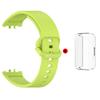 Silicone Strap For Samsung Fit 3 SM-R390 Watchband With Transparent Case Single Color Adjustable Wristband Accessories