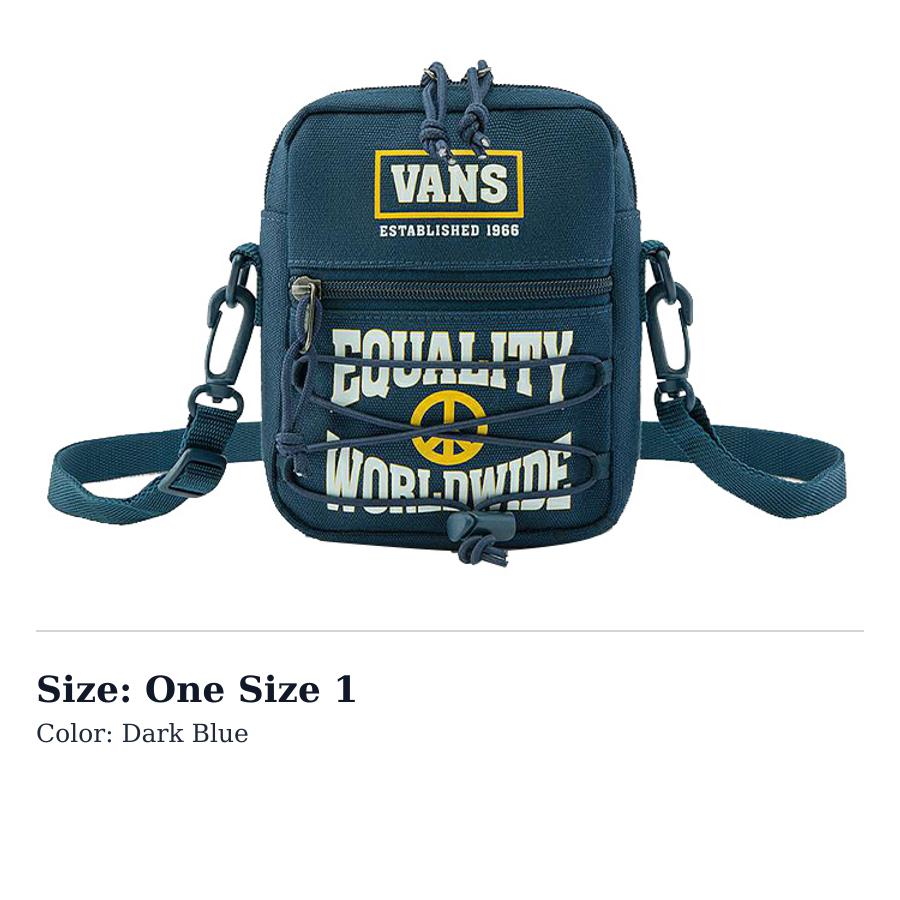 Vans Everyday Crossbody Bags Regular Unisex Dark Blue VN0A3I5SNM3